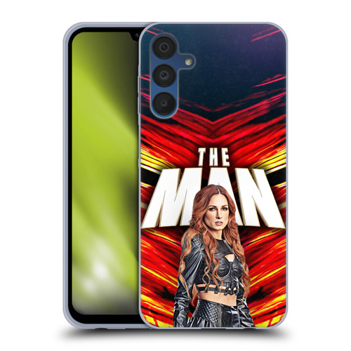 WWE Becky Lynch The Man Soft Gel Case for Samsung Galaxy A15