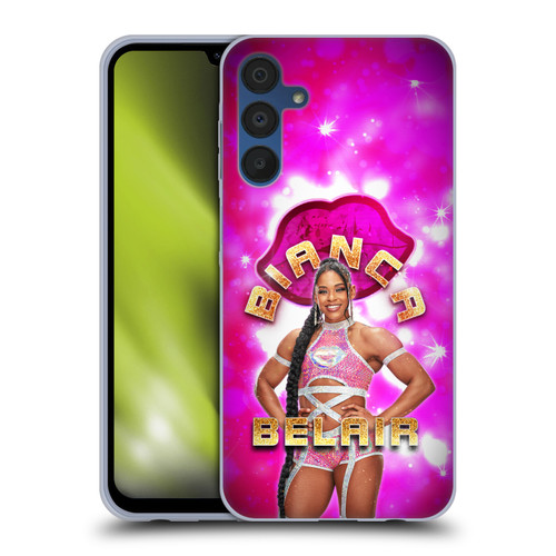 WWE Bianca Belair Portrait Soft Gel Case for Samsung Galaxy A15