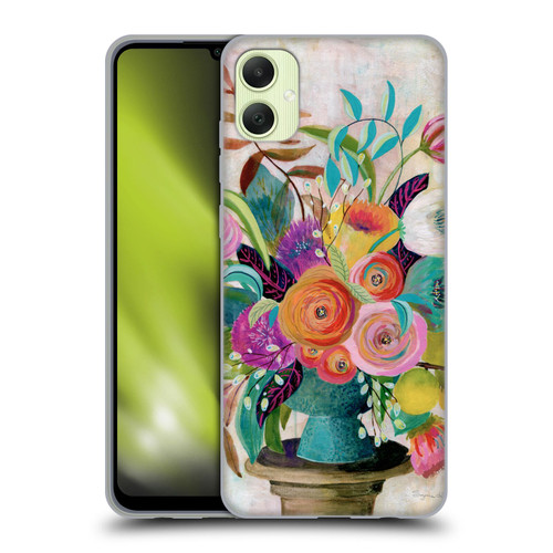 Suzanne Allard Floral Graphics Charleston Glory Soft Gel Case for Samsung Galaxy A05