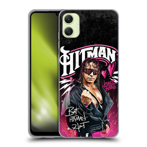 WWE Bret Hart Hitman Graphics Soft Gel Case for Samsung Galaxy A05