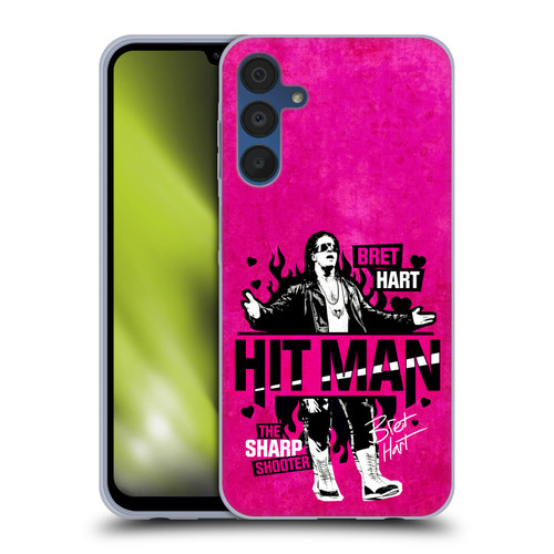 WWE Bret Hart Hitman Soft Gel Case for Samsung Galaxy A15