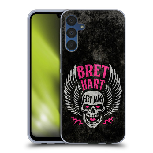 WWE Bret Hart Hitman Skull Soft Gel Case for Samsung Galaxy A15