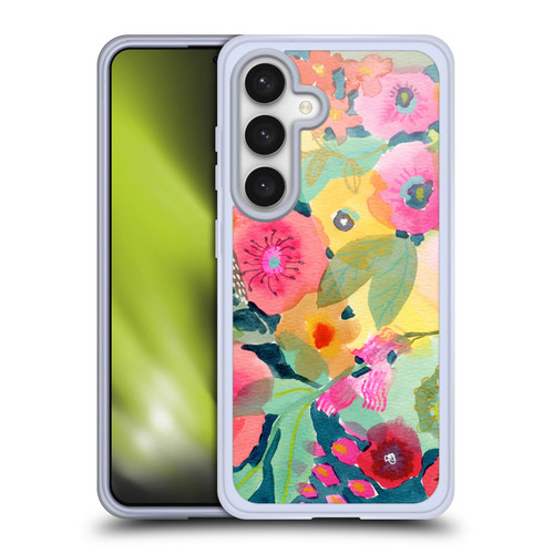 Suzanne Allard Floral Graphics Delightful Soft Gel Case for Samsung Galaxy S24 5G