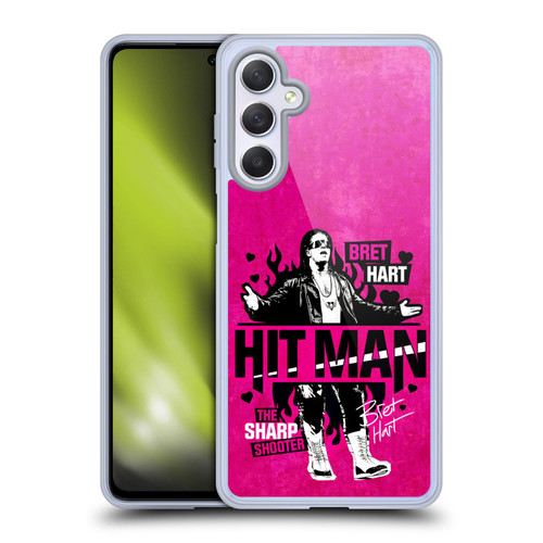 WWE Bret Hart Hitman Soft Gel Case for Samsung Galaxy M54 5G