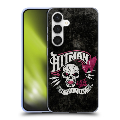 WWE Bret Hart Hitman Logo Soft Gel Case for Samsung Galaxy S24 5G