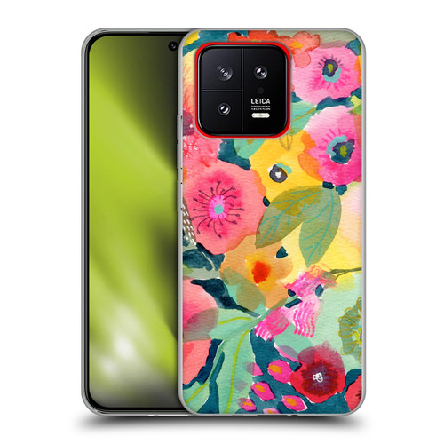 Suzanne Allard Floral Graphics Delightful Soft Gel Case for Xiaomi 13 5G