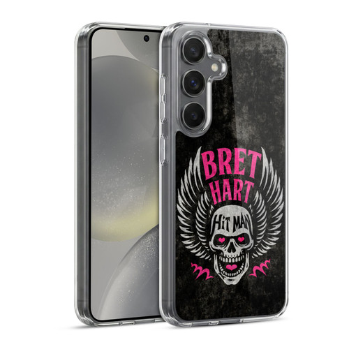 WWE Bret Hart Hitman Skull Soft Gel Case for Samsung Galaxy S24 5G & MagSafe