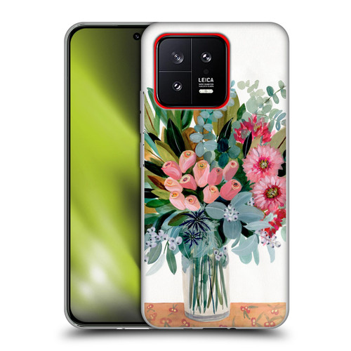 Suzanne Allard Floral Graphics Magnolia Surrender Soft Gel Case for Xiaomi 13 5G