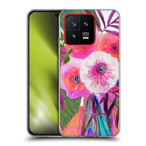 Suzanne Allard Floral Graphics Sunrise Bouquet Purples Soft Gel Case for Xiaomi 13 5G