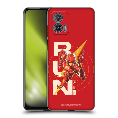 The Flash 2023 Graphics Barry Allen Run Soft Gel Case for Motorola Moto G73 5G