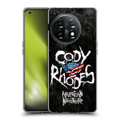 WWE Cody Rhodes Distressed Name Soft Gel Case for OnePlus 11 5G