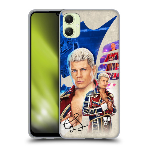 WWE Cody Rhodes Superstar Graphics Soft Gel Case for Samsung Galaxy A05