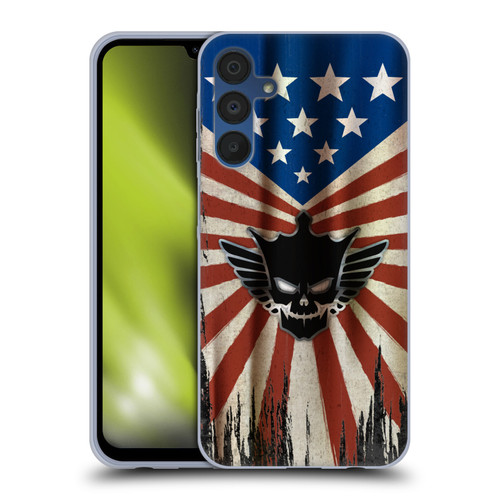 WWE Cody Rhodes Distressed Flag Soft Gel Case for Samsung Galaxy A15
