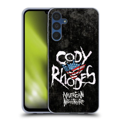 WWE Cody Rhodes Distressed Name Soft Gel Case for Samsung Galaxy A15 & MagSafe