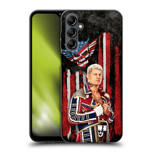 WWE Cody Rhodes American Nightmare Flag Soft Gel Case for Samsung Galaxy M14 5G