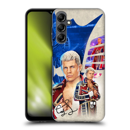 WWE Cody Rhodes Superstar Graphics Soft Gel Case for Samsung Galaxy M14 5G