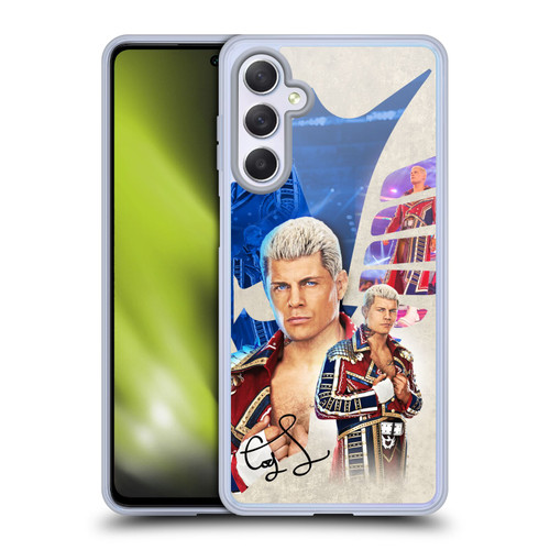 WWE Cody Rhodes Superstar Graphics Soft Gel Case for Samsung Galaxy M54 5G
