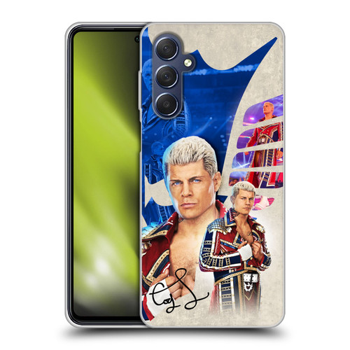 WWE Cody Rhodes Superstar Graphics Soft Gel Case for Samsung Galaxy M54 5G
