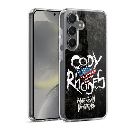 WWE Cody Rhodes Distressed Name Soft Gel Case for Samsung Galaxy S24 5G & MagSafe