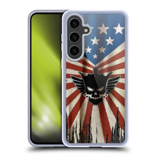 WWE Cody Rhodes Distressed Flag Soft Gel Case for Samsung Galaxy S24+ 5G
