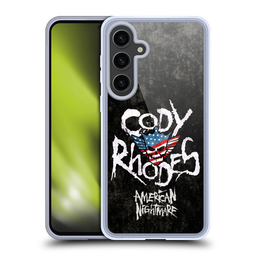 WWE Cody Rhodes Distressed Name Soft Gel Case for Samsung Galaxy S24+ 5G