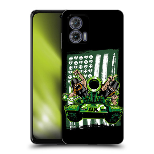 WWE D-Generation X Flag Soft Gel Case for Motorola Moto G73 5G