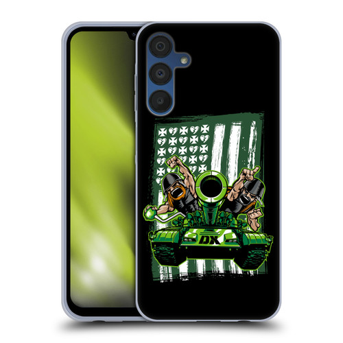 WWE D-Generation X Flag Soft Gel Case for Samsung Galaxy A15