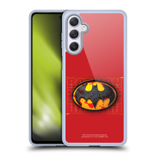 The Flash 2023 Graphics Batman Logo Soft Gel Case for Samsung Galaxy M54 5G