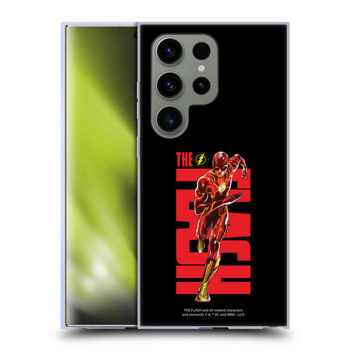The Flash 2023 Graphics Barry Allen Soft Gel Case for Samsung Galaxy S24 Ultra 5G