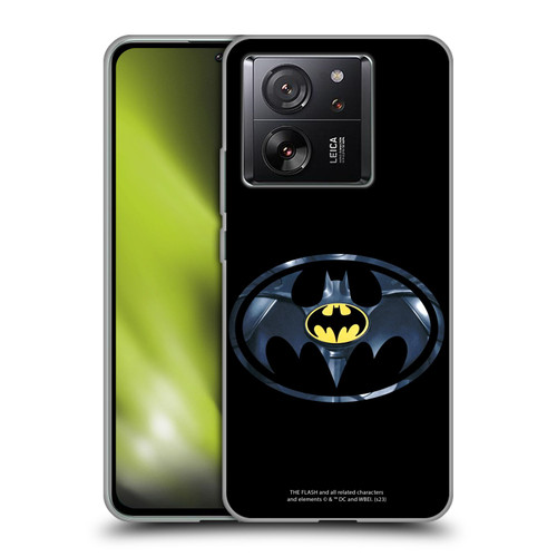 The Flash 2023 Graphics Black Batman Logo Soft Gel Case for Xiaomi 13T 5G / 13T Pro 5G