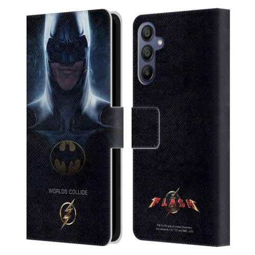 The Flash 2023 Poster Batman Leather Book Wallet Case Cover For Samsung Galaxy A15