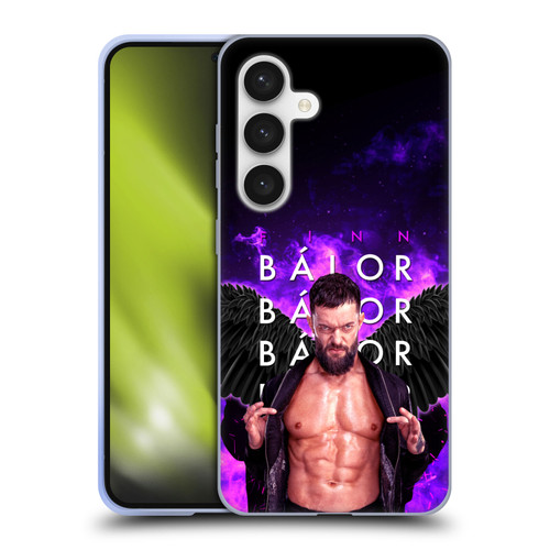 WWE Finn Balor Portrait Soft Gel Case for Samsung Galaxy S24 5G