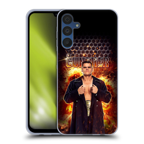 WWE Gunther Portrait Soft Gel Case for Samsung Galaxy A15