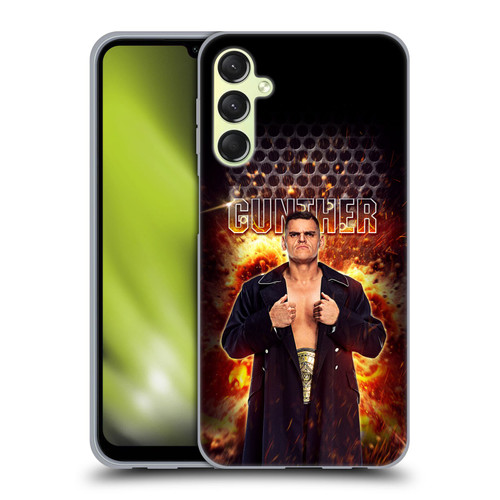 WWE Gunther Portrait Soft Gel Case for Samsung Galaxy A24 4G / Galaxy M34 5G