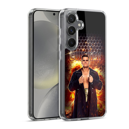 WWE Gunther Portrait Soft Gel Case for Samsung Galaxy S24 5G & MagSafe