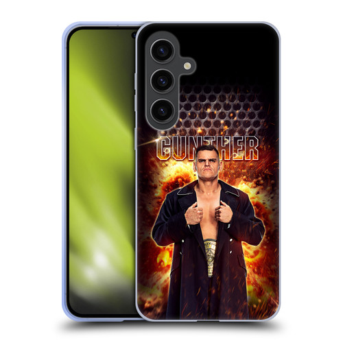WWE Gunther Portrait Soft Gel Case for Samsung Galaxy S24+ 5G