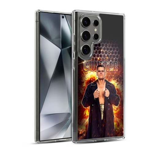 WWE Gunther Portrait Soft Gel Case for Samsung Galaxy S24 Ultra 5G & MagSafe