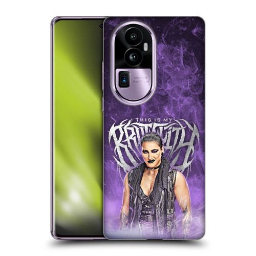 WWE Rhea Ripley This Is My Brutality Soft Gel Case for OPPO Reno10 Pro+
