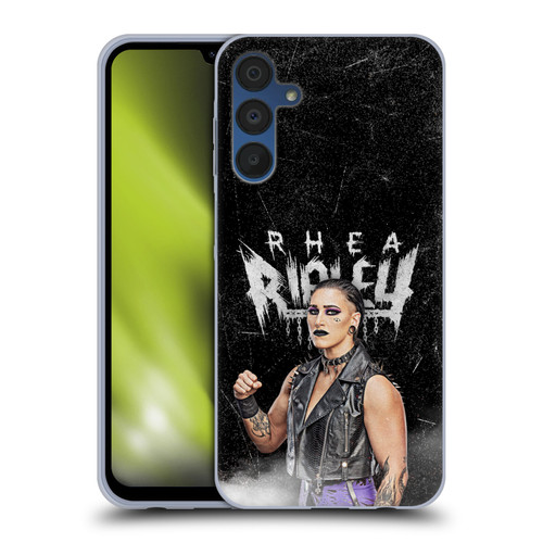WWE Rhea Ripley Portrait Soft Gel Case for Samsung Galaxy A15