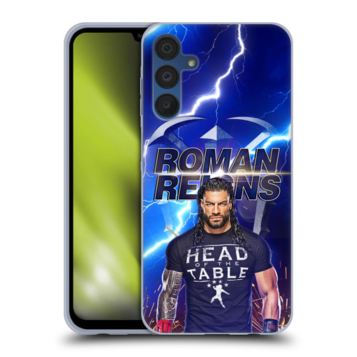 WWE Roman Reigns Lightning Soft Gel Case for Samsung Galaxy A15