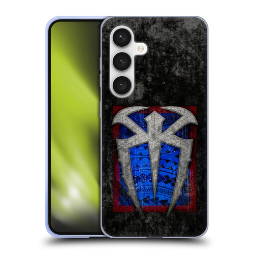 WWE Roman Reigns Distressed Logo Soft Gel Case for Samsung Galaxy S24 5G