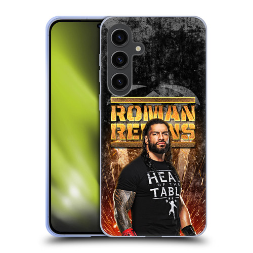 WWE Roman Reigns Grunge Soft Gel Case for Samsung Galaxy S24+ 5G