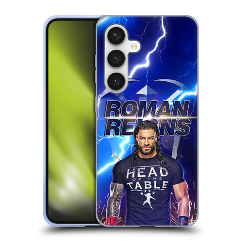 WWE Roman Reigns Lightning Soft Gel Case for Samsung Galaxy S24 5G