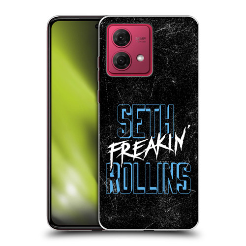 WWE Seth Rollins Logotype Soft Gel Case for Motorola Moto G84 5G