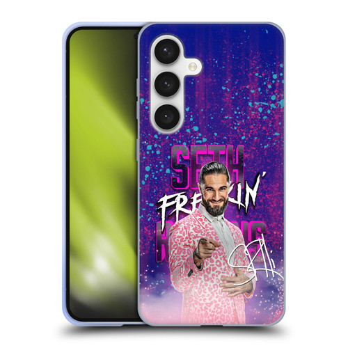 WWE Seth Rollins Seth Freakin' Rollins Soft Gel Case for Samsung Galaxy S24 5G