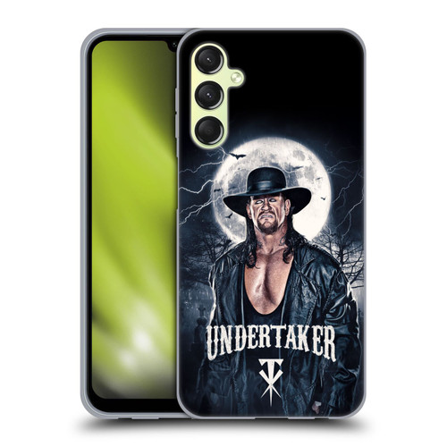 WWE The Undertaker Portrait Soft Gel Case for Samsung Galaxy A24 4G / Galaxy M34 5G