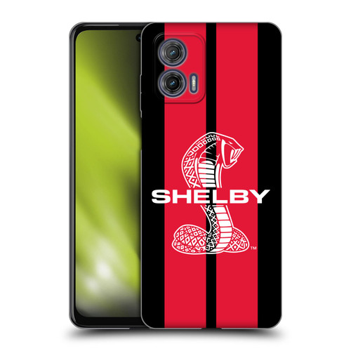 Shelby Car Graphics Red Soft Gel Case for Motorola Moto G73 5G