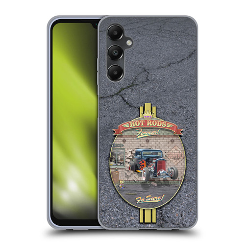 Larry Grossman Retro Collection Hot Rods Forever Soft Gel Case for Samsung Galaxy A05s