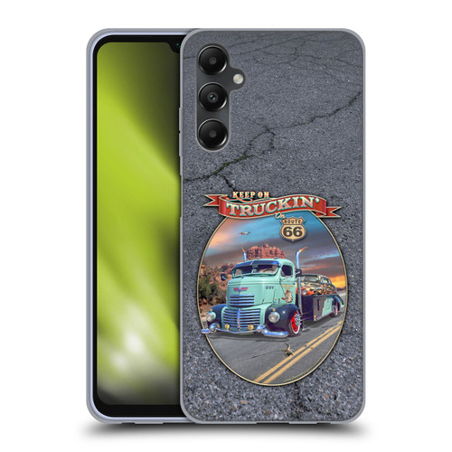 Larry Grossman Retro Collection Keep on Truckin' Rt. 66 Soft Gel Case for Samsung Galaxy A05s