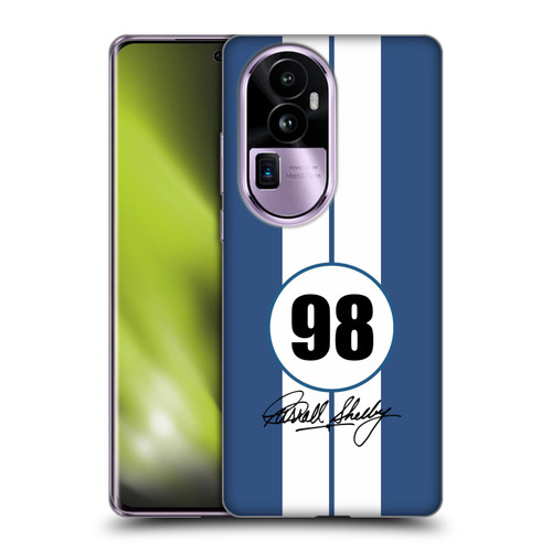 Shelby Car Graphics 1965 427 S/C Blue Soft Gel Case for OPPO Reno10 Pro+